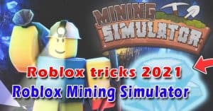 Roblox Mining Simulator codes