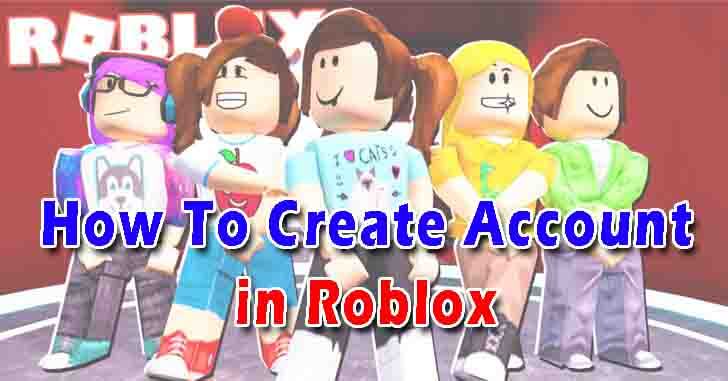 create roblox account