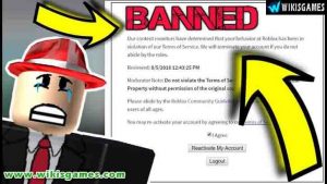 How To Eliminate A Ban In Roblox Romove Roblox Ban Wikis Games   Roblox Ban Account1 300x169 