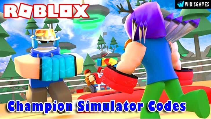 Roblox Champion Simulator Codes List Update Wikis Games