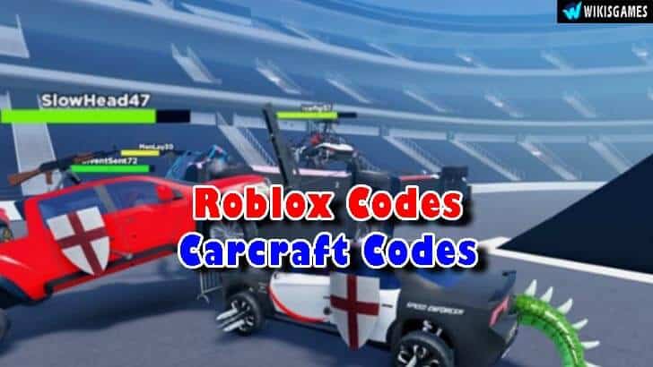 Roblox Carcraft Codes List (Updated)